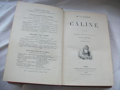 null FLEURIOT "Caline" Paris, Chachette, 1896. Illustré.