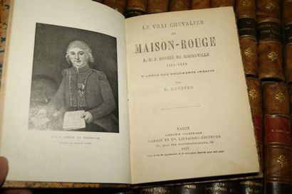null LENOTRE, 23 volumes des "Mémoires et souvenirs sur la Révolution et l'Empire"....