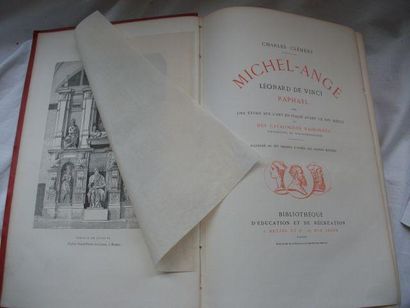 null Charles CLEMENT "Michel-Ange, Raphel et Léonard de Vinci" Hetzel, circa 1900....