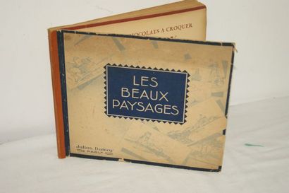 null Julien Damoy "Les Beaux Paysages", album de vignettes.