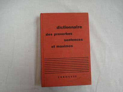null "Le Dictionnaire des Proverbes, Sentences et Maximes" Larousse, 1960