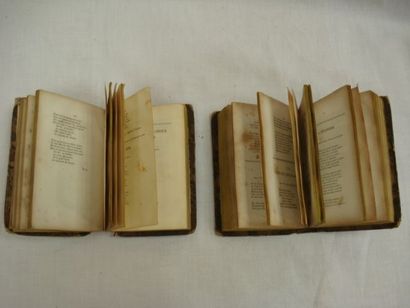 null CASTEL "Anthologie ou choix de chansons" 2 volumes. Paris, 1827.