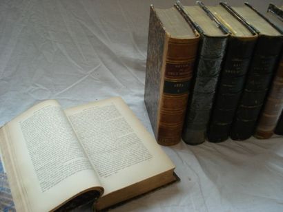 null Revue des Deux-Mondes, 23 volumes reliés. Entre 1864 et 1923. Avec Ex Libri...