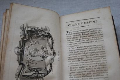 null LE TASSE "LaJérusalem délivrée" Tome 1 et 2, 1818, Nouvelle éditions revue et...