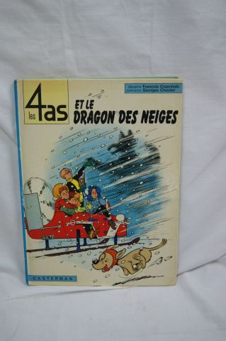 null Album des Quatre As "Et le Dragon des Neiges" casterman, 1968