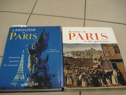 null Lot de deuex livres : "larousse de Paris" et "Histoire de Paris et des pari...