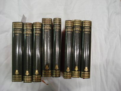 null LAS CASES "Le Mémorial de Sainte Hélène", 8 volumes.