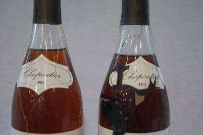 null 2 bouteilles de Hermitage, Chapoutier, 1982. (LB, 1esa)
