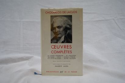 null BIBLIOTHEQUE LA PLEIADE, Choderlos de Laclos "Oeuvres complètes", NRF, 1951...