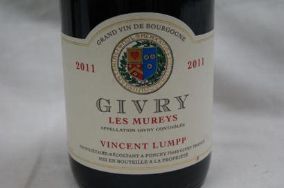 null 2 bouteilles de Givry, domaines des Mureys, 2001.
