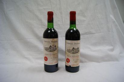 null 2 bouteilles de Listrac Haut Médoc, Château Donissan, 1973 (esa, LB)