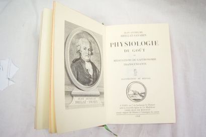 null BRILLAT-SAVARIN "Physioloogie du Goût" Jean de Bonnot, 1968.