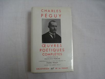 null Peguy "Oeuvres poétiques complètes" Avec notes de Marcel Peguy. La Pléiade,...