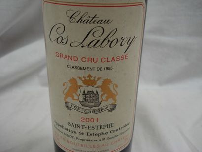 null 1 bouteille de Saint Estèphe, Château Cos Labory, 2001.
