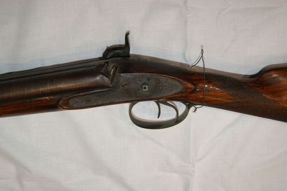 null Fusil à percussion. Angleterre, vers 1840. Signée : "London, Bourne". Long.:...