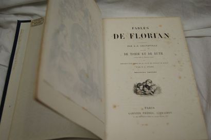 null STAHL "Les Fables de Florian" Paris, Garnier Frères, sd.