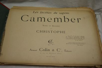 null CHRISTOPHE "Les Facéties du Sapeur Camember" Editions Armand Colin. (usure)