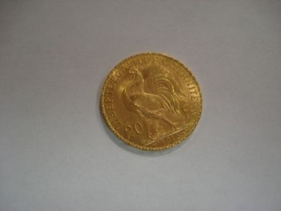 null Pièce de 20 francs or, 1913. Poids : 6,46 g