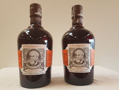 null 2 bouteilles de Rhum Diplomatico, Venezuela, 70 cl