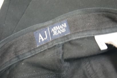 null ARMANI Jeans Jean noir. Taille 25. BE.