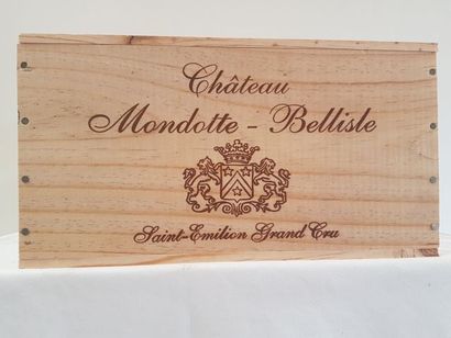 null 6 bouteilles de Saint Emilion Grand Cru, Château Mondotte Bellisle, 1992. C...