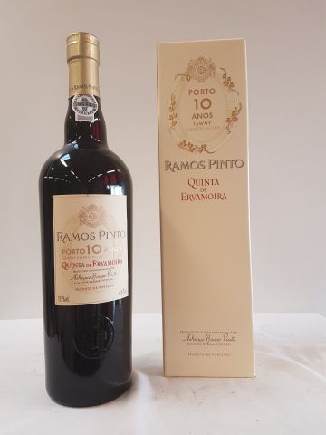 null 1 bouteille de Porto Ramos Pinto 10 ans d'âge Quinta De Ervamoira, 75 cl. Dans...