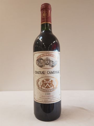 null 1 bouteille de Château Camensac, Grand Cru Classé de Haut Médoc, 1988