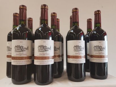 null 12 bouteilles de Château Tertre de Graveline, Cadillac, Côtes de Blaye, 201...