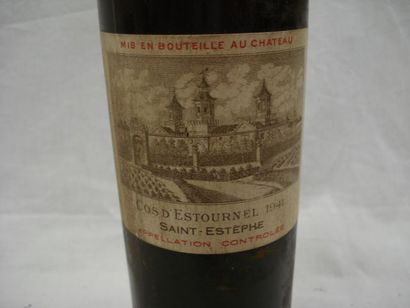 null 1 bouteille de Château Cos d'Estournel, Grand Cru Classé Saint Estèphe, 194...