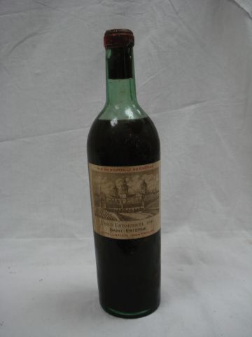 null 1 bouteille de Château Cos d'Estournel, Grand Cru Classé Saint Estèphe, 194...