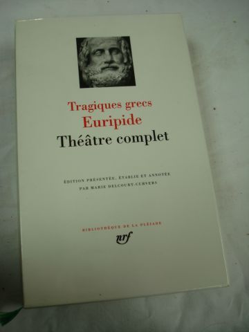 null LA PLEIADE, Euripide, "Théâtre Complet", 1962.