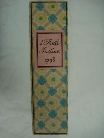 null "L'Anti-Justine de Rétif de la Bretonne" Paris, Cercle du livre Précieux, 1960....