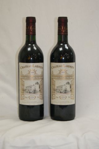 null 2 bouteilles de Saint Emilion, Château Laroque, 1994.