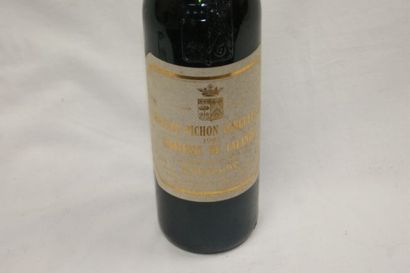 null 1 bouteille de Pauillac, Château Pichon Longueville, Comtesse de Lalande, 1993...