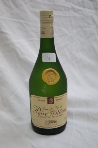 null 1 bouteille de poire William, Etienne Brana, 70 cl