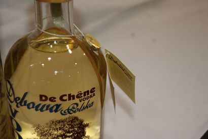 null 1 bouteille de vodka polonaise "Debowa". 700 ml. Dans sa boite.