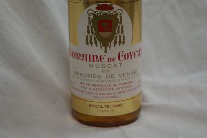 null 1 bouteille de Muscat de Baume de Venise, domaine de Coyeux. 75 cl.