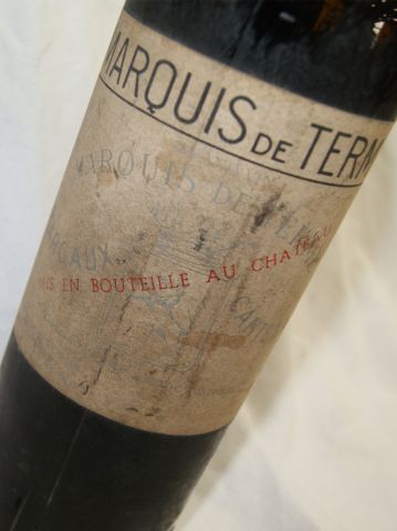 null 1 bouteille de Marquis de Terme, 1954 (B, esla)