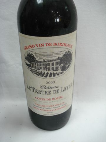 null 11 bouteilles de Château Le Tertre de Leyle (Côtes de Bourg) : 3 de 1986 (es,...