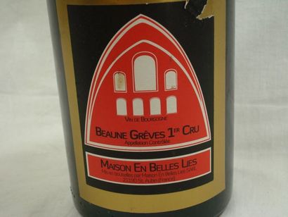 null Magnum de Beaune Premier, Les Grèves, 2001, Maison en Belles Lies.