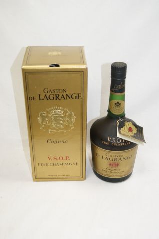 null 1 bouteille de Cognac Gaston Lagrange , 70 cl. Dans sa boite