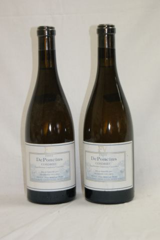 null 2 bouteilles de Condrieu de Poncins , domaine Villard , 2005
