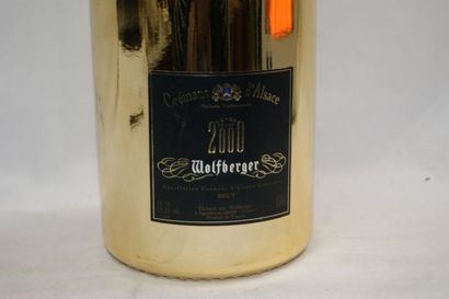 null Magnum de Crément d'Alsace Brut WOLFBERGER, cuvée de l'an 2000.