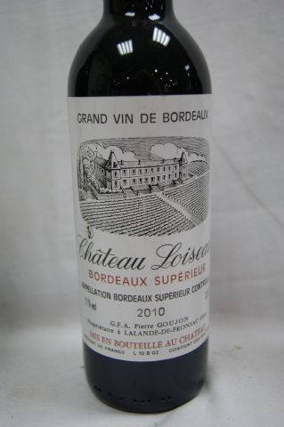 null Lot de 6 Bouteilles de vin rouge de 37, 5 Cl et 50 Cl comprenant : 3 bouteilles...