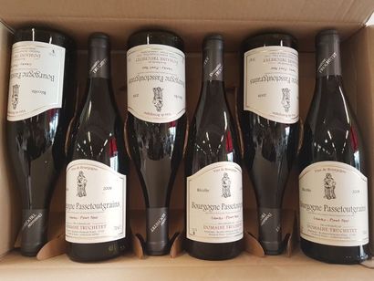 null 6	 bouteilles de Bourgogne Passetoutgrains, Domaine Truchetet Propriétaire Récoltant,...