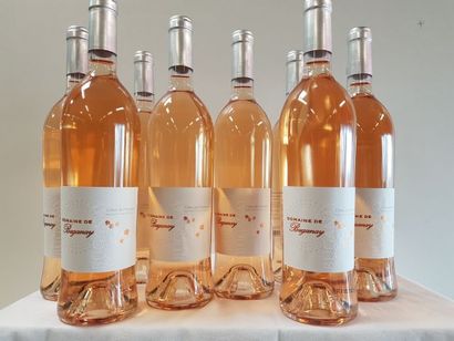 null 9	 bouteilles de Provence Rosé, Côtes de Provence, Domaine de Buganay, 2015
