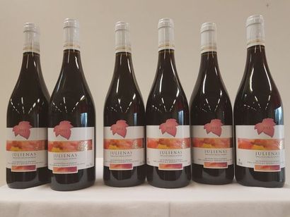 null 6 bouteilles de Juliénas, Domaine J. Corsin et S. Roussot, Cru du Beaujolais,...