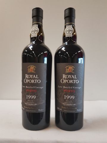 null 2 bouteilles de Porto, Royal Oporto, Late Bottled Vintage, 1999