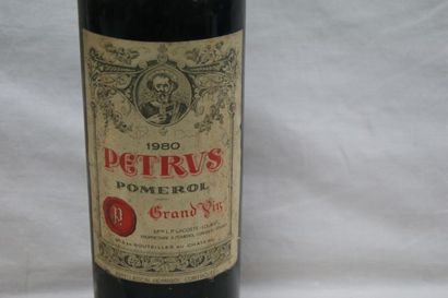 null 1 bouteille de Petrus, 1980 (LB, els)