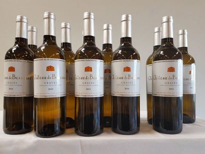 null 12 bouteilles de Graves Blanc, Château de Bessanes, 2013